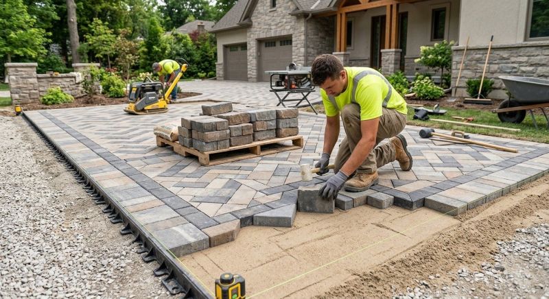 Pavers Landscaping in Boston, MA