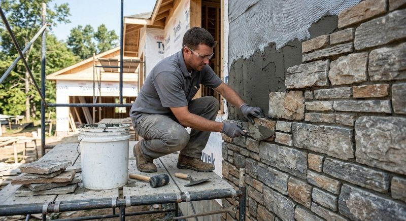 Stone Veneer Installation in Denver County, CO